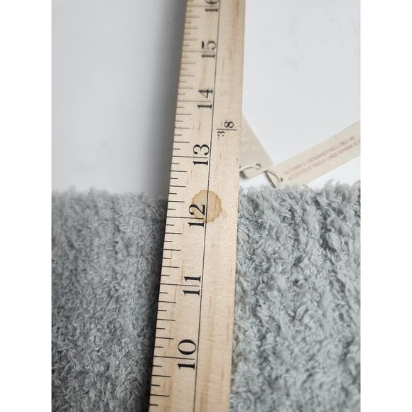 Skims Women's L/XL grey fuzzy plush sleep lounge shorts, comfy soft stretchy - Picture 8 of 8